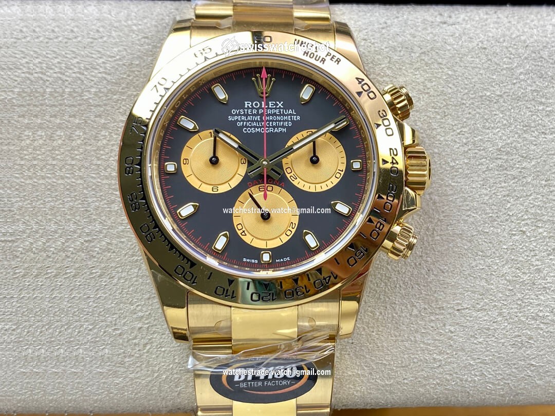 Rolex Daytona M116508-0009 BT Factory Yellow Gold Rolex Daytona M116508-0009 BT Factory Yellow Gold