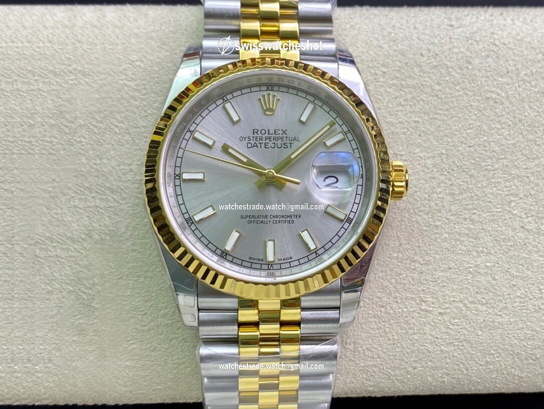 Rolex Datejust 126233 36MM EW Factory Yellow Gold Rolex Datejust 126233 36MM EW Factory Yellow Gold
