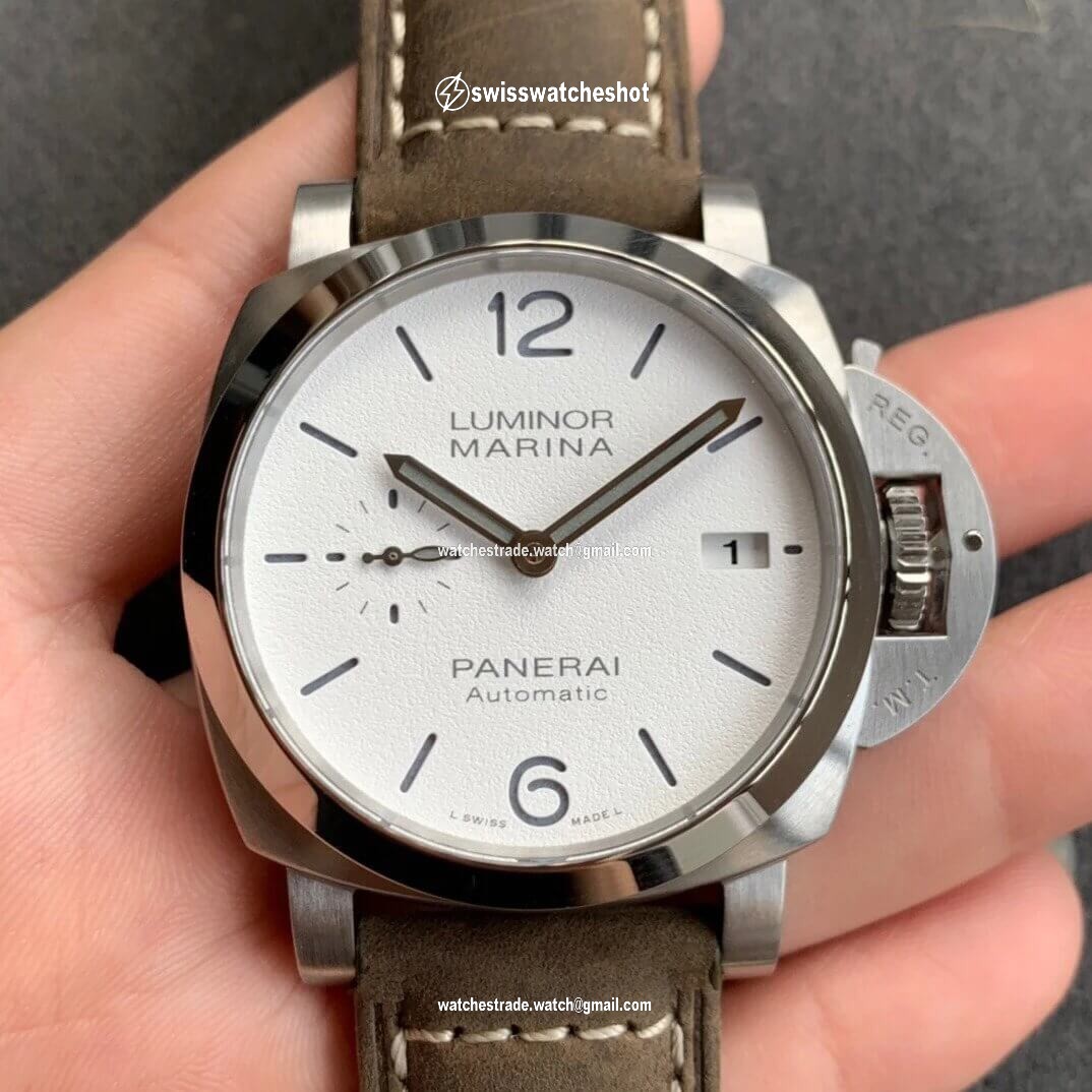 Panerai Luminor PAM01394 VS Factory White Dial Panerai Luminor PAM01394 VS Factory White Dial