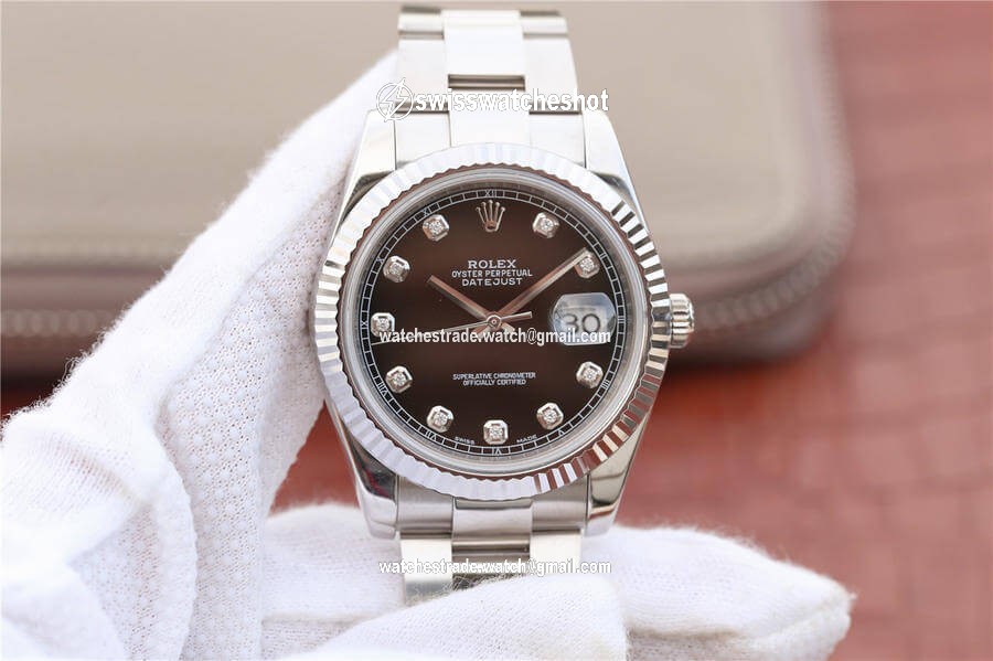 Rolex Datejust M126334-0011 EW Factory Black Dial Rolex Datejust M126334-0011 EW Factory Black Dial