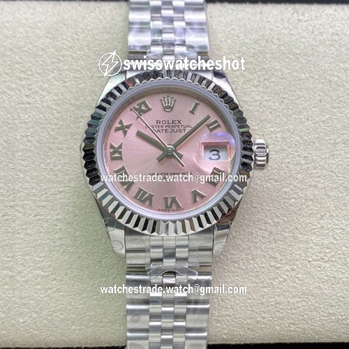 Rolex Datejust M279174-0017 28MM EW Factory Pink Dial Rolex Datejust M279174-0017 28MM EW Factory Pink Dial