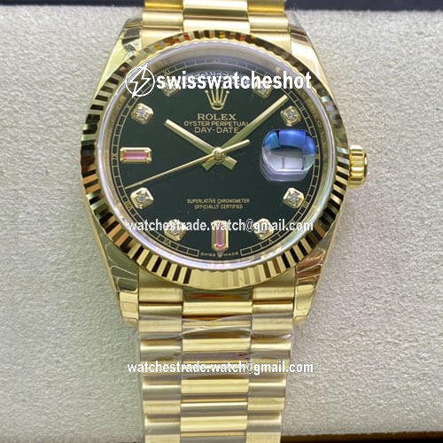 Rolex Day Date 118208 EW Factory Yellow Gold Rolex Day Date 118208 EW Factory Yellow Gold
