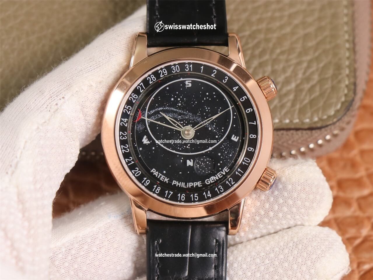 Patek Philippe Grand Complications 6102 TW Factory Rose Gold Black Dial Patek Philippe Grand Complications 6102 TW Factory Rose Gold Black Dial