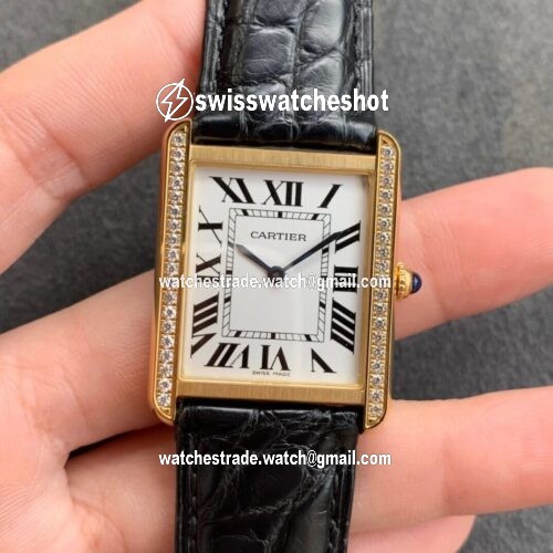 Cartier Tank K11 Factory V2 Yellow Gold White Dial Cartier Tank K11 Factory V2 Yellow Gold White Dial