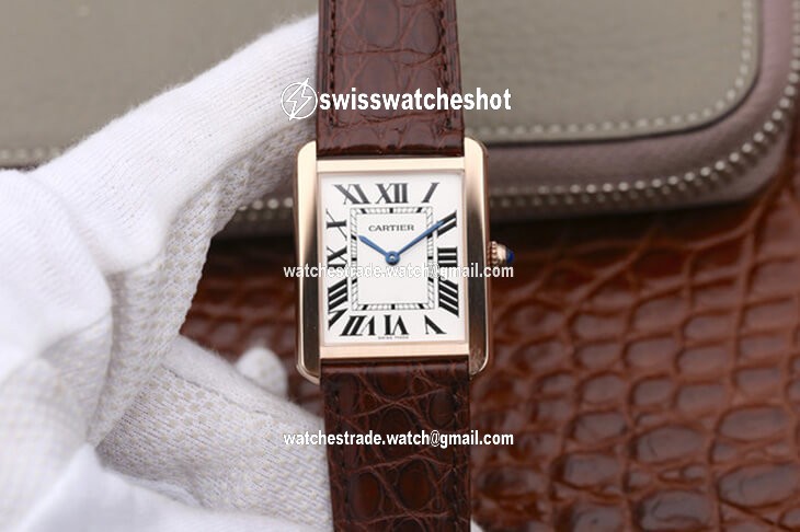 Cartier Tank W5200025 K11 Factory White Dial Cartier Tank W5200025 K11 Factory White Dial