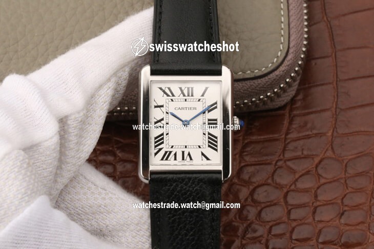 Cartier Tank WSTA0028 K11 Factory White Dial Cartier Tank WSTA0028 K11 Factory White Dial