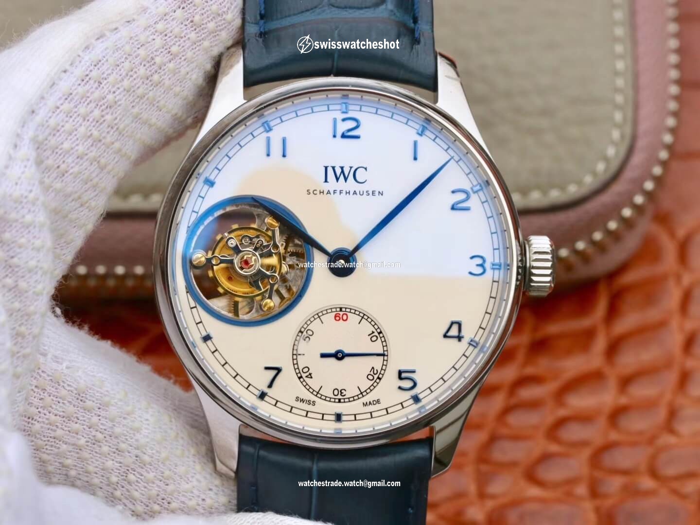 IWC Portuguese Tourbillon ZF Factory Stainless Steel White Dial IWC Portuguese Tourbillon ZF Factory Stainless Steel White Dial