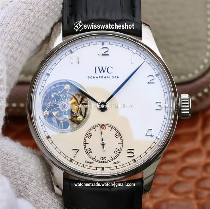 IWC Portuguese Tourbillon ZF Factory Stainless Steel White Dial IWC Portuguese Tourbillon ZF Factory Stainless Steel White Dial