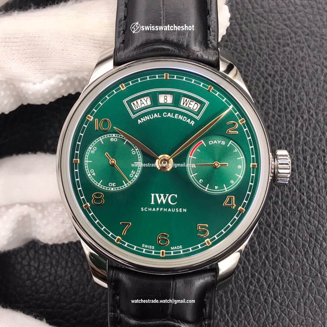 IWC Portugieser IW503510 ZF Factory Green Dial IWC Portugieser IW503510 ZF Factory Green Dial