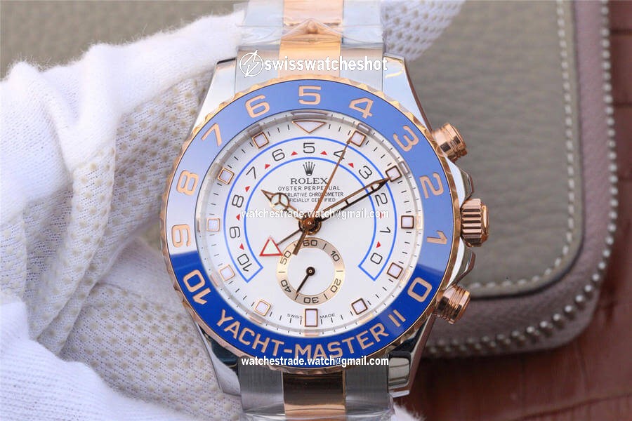 Rolex Yacht-Master M116681-0002 JF Factory White Dial Rolex Yacht-Master M116681-0002 JF Factory White Dial