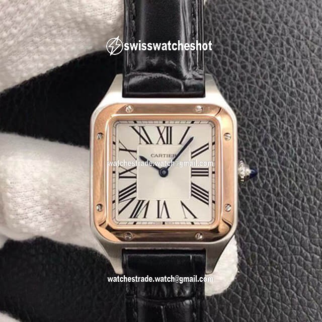 Cartier Santos W2SA0012 Ladies Silver Dial Cartier Santos W2SA0012 Ladies Silver Dial