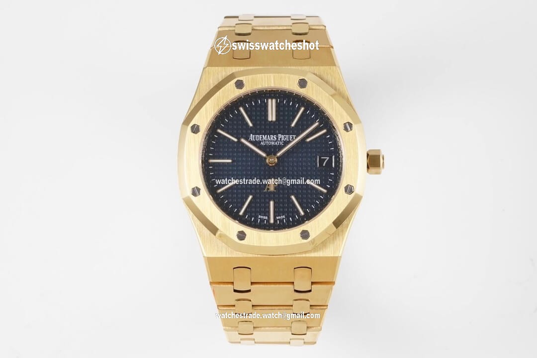 Audemars Piguet Royal Oak 15202BA.OO.1240BA.01 KZ Factory Yellow Gold Blue Dial Audemars Piguet Royal Oak 15202BA.OO.1240BA.01 KZ Factory Yellow Gold Blue Dial
