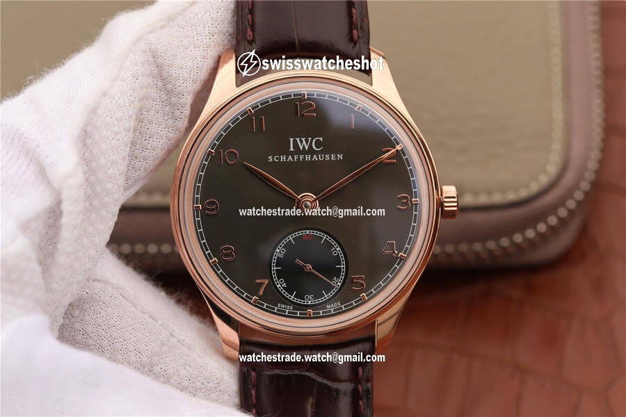 IWC Portuguese IW545406 ZF Factory Brown Dial IWC Portuguese IW545406 ZF Factory Brown Dial