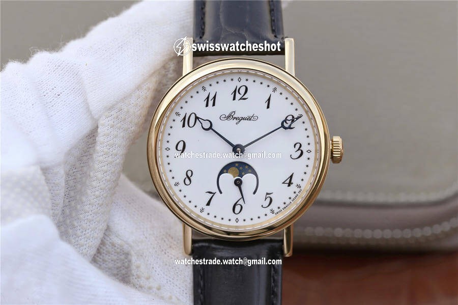 Breguet Classique Moonphase 9087BB/29/964 TW Factory Yellow Gold Breguet Classique Moonphase 9087BB/29/964 TW Factory Yellow Gold