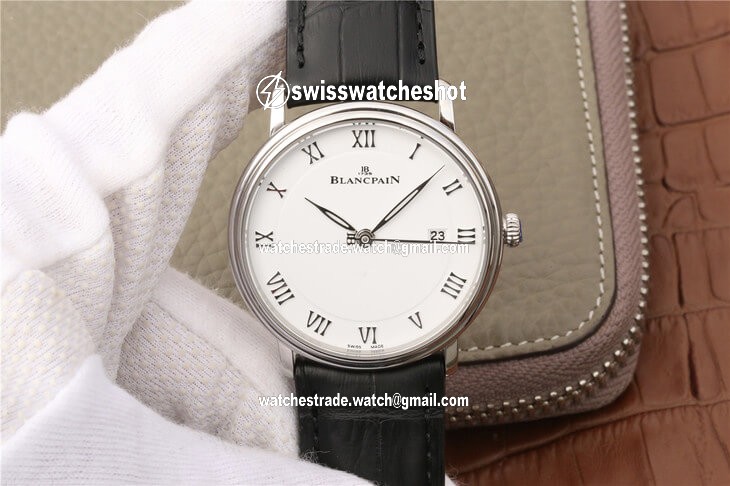 Blancpain Villeret 6651-1127-55B ZF Factory White Dial Blancpain Villeret 6651-1127-55B ZF Factory White Dial