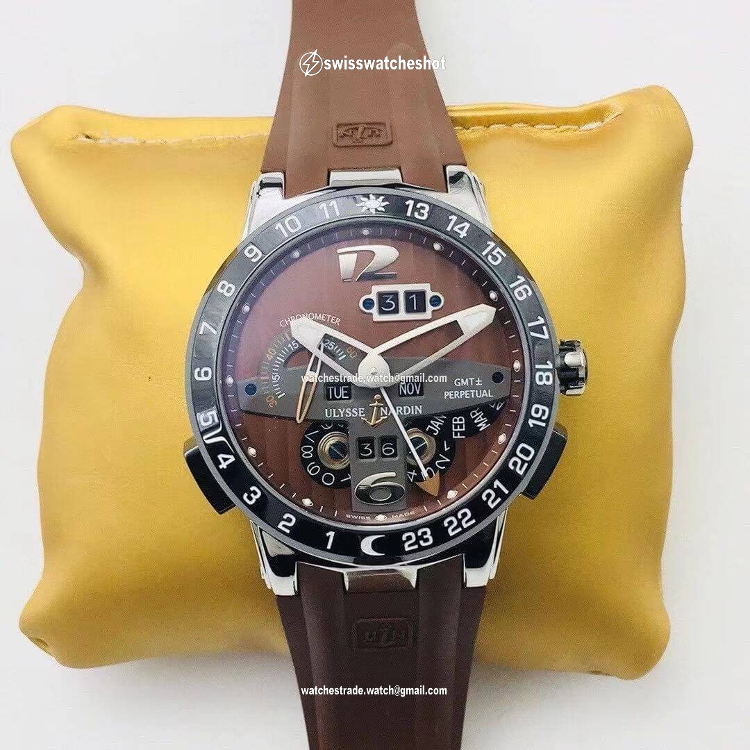 Ulysse Nardin El Toro 322-00 TW Factory Ceramics Brown Dial Ulysse Nardin El Toro 322-00 TW Factory Ceramics Brown Dial