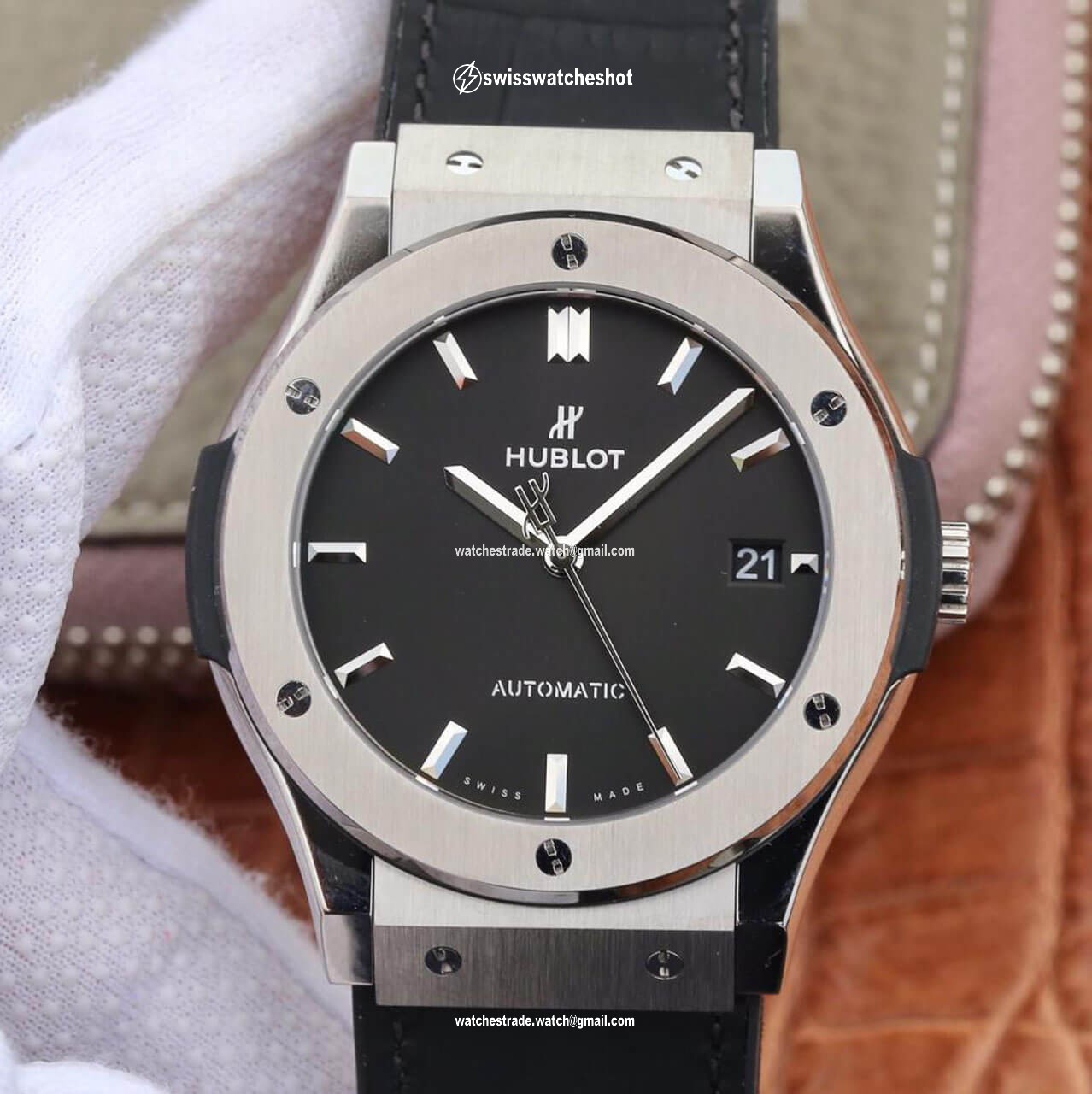 Hublot Classic Fusion 511.NX.1171.LR WWF Factory Black Dial Hublot Classic Fusion 511.NX.1171.LR WWF Factory Black Dial