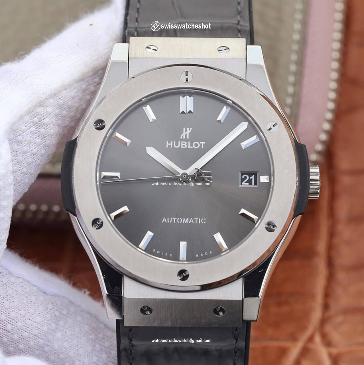 Hublot Classic Fusion 511.NX.7071.LR WWF Factory Dark Gray Dial Hublot Classic Fusion 511.NX.7071.LR WWF Factory Dark Gray Dial
