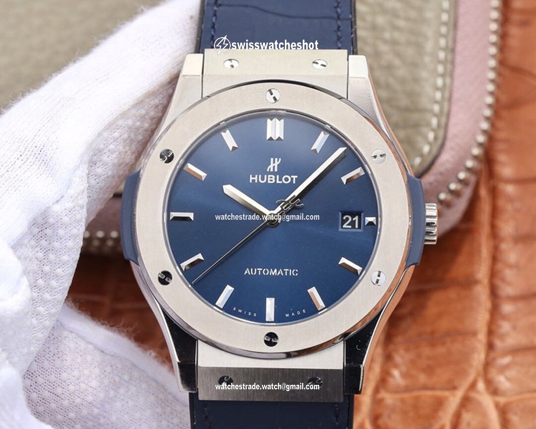 Hublot Classic Fusion 511.NX.7170.LR WWF Factory Blue Dial Hublot Classic Fusion 511.NX.7170.LR WWF Factory Blue Dial
