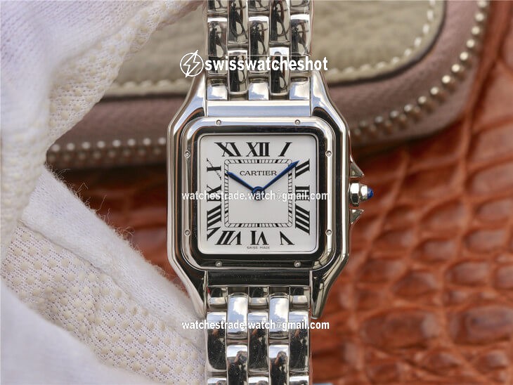 Cartier Panthere De Medium Ladies WSPN0007 GF Factory Silver Dial Cartier Panthere De Medium Ladies WSPN0007 GF Factory Silver Dial