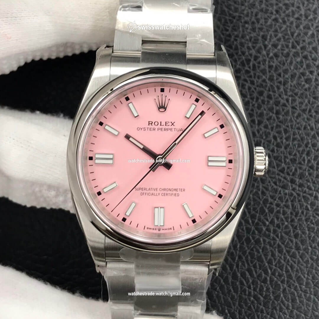 Rolex Oyster Perpetual M126000-0008 36MM EW Factory Candy Pink Dial Rolex Oyster Perpetual M126000-0008 36MM EW Factory Candy Pink Dial