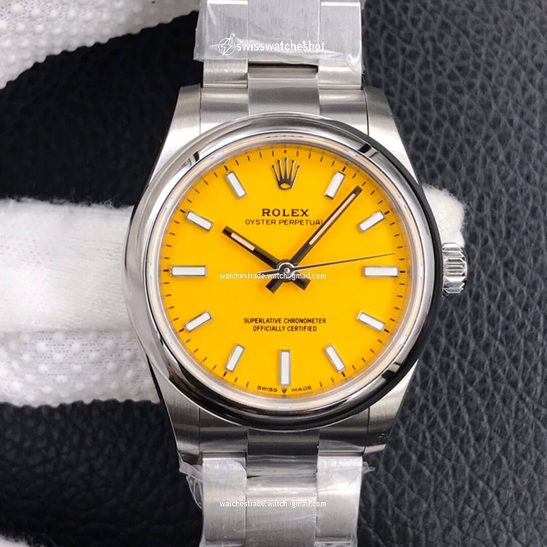 Rolex Oyster Perpetual M277200-0005 31MM EW Factory Yellow Dial Rolex Oyster Perpetual M277200-0005 31MM EW Factory Yellow Dial