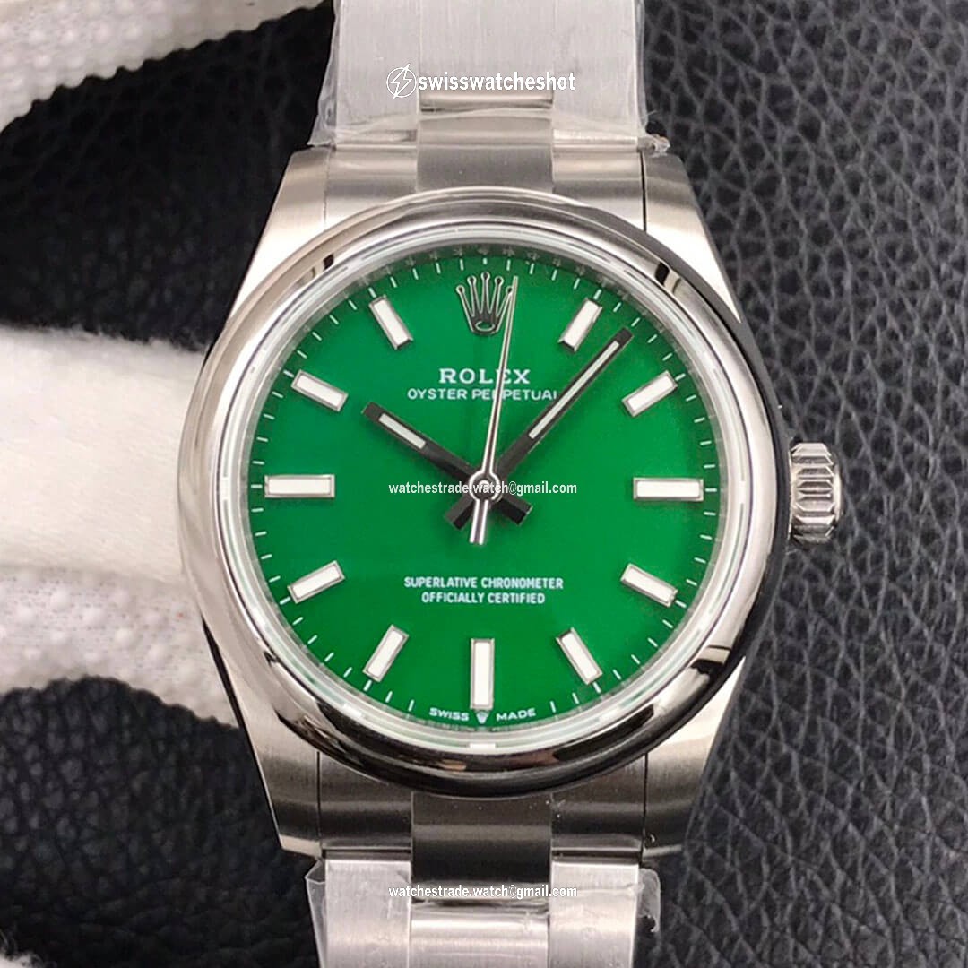 Rolex Oyster Perpetual M277200-0006 31MM EW Factory Green Dial Rolex Oyster Perpetual M277200-0006 31MM EW Factory Green Dial