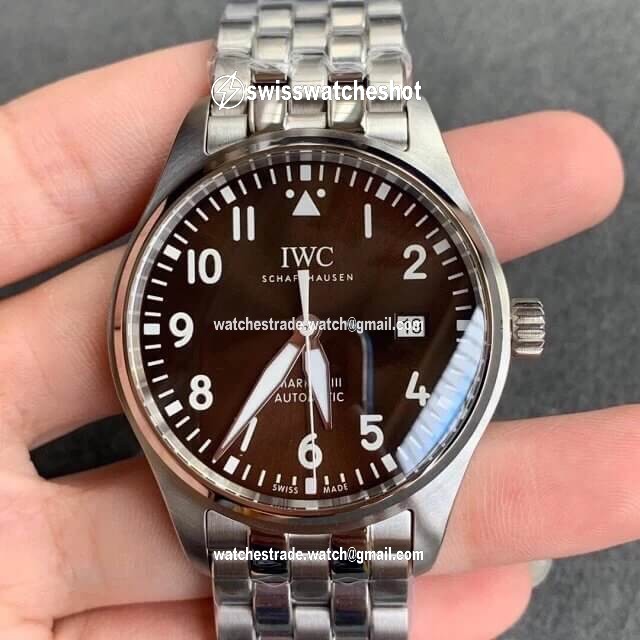 IWC Pilot IW327013 V7 Factory Brown Dial IWC Pilot IW327013 V7 Factory Brown Dial