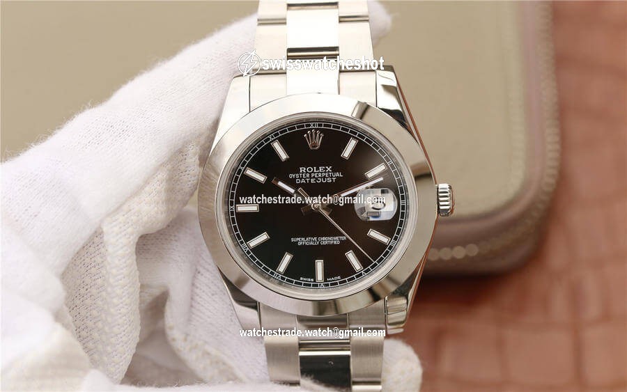 Rolex Datejust M126300-0011 EW Factory Black Dial Rolex Datejust M126300-0011 EW Factory Black Dial