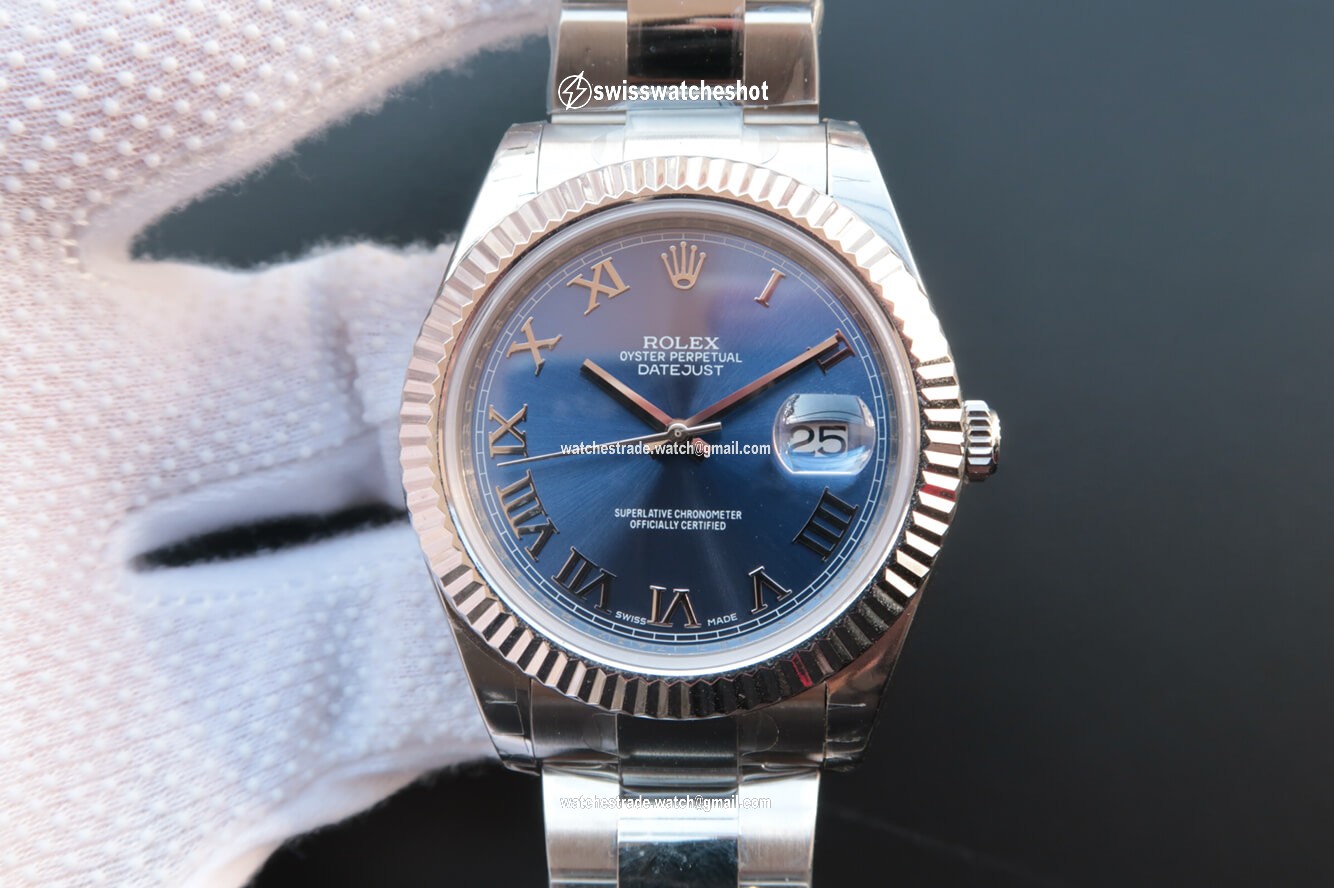 Rolex Datejust 116334 EW Factory Blue Dial Rolex Datejust 116334 EW Factory Blue Dial