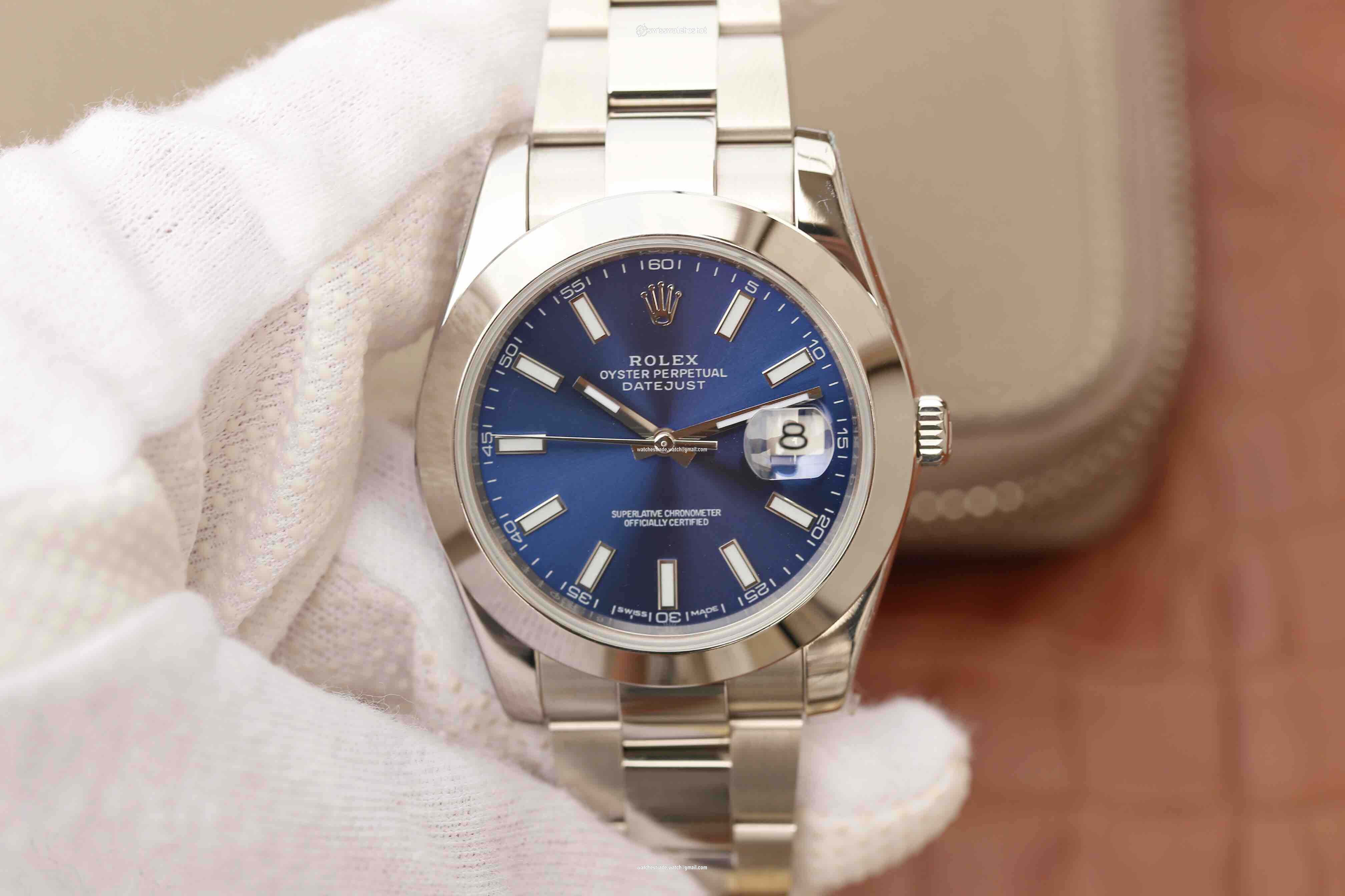 Rolex Datejust M126300-0001 EW Factory Blue Dial Rolex Datejust M126300-0001 EW Factory Blue Dial