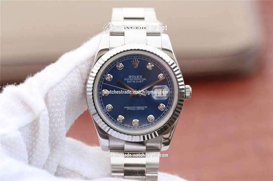 Rolex Datejust M126334-0015 EW Factory Blue Dial Rolex Datejust M126334-0015 EW Factory Blue Dial