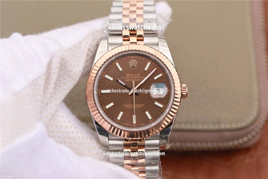 Rolex Datejust M126331-0002 EW Factory Chocolate Color Dial Rolex Datejust M126331-0002 EW Factory Chocolate Color Dial