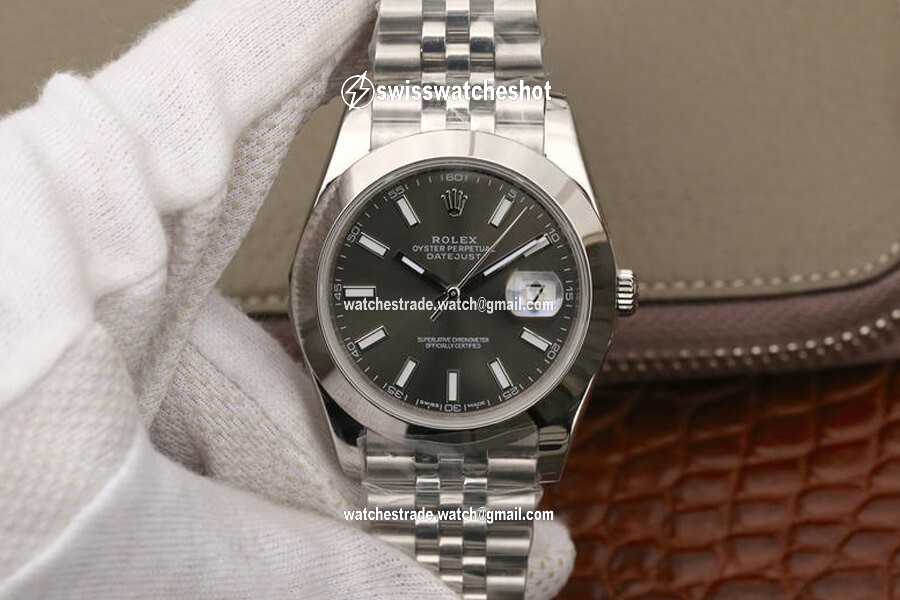 Rolex Datejust M126300-0008 EW Factory Grey Dial Rolex Datejust M126300-0008 EW Factory Grey Dial