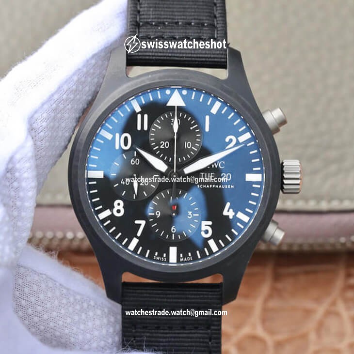 IWC Pilot IW389101 ZF Factory Black Dial IWC Pilot IW389101 ZF Factory Black Dial