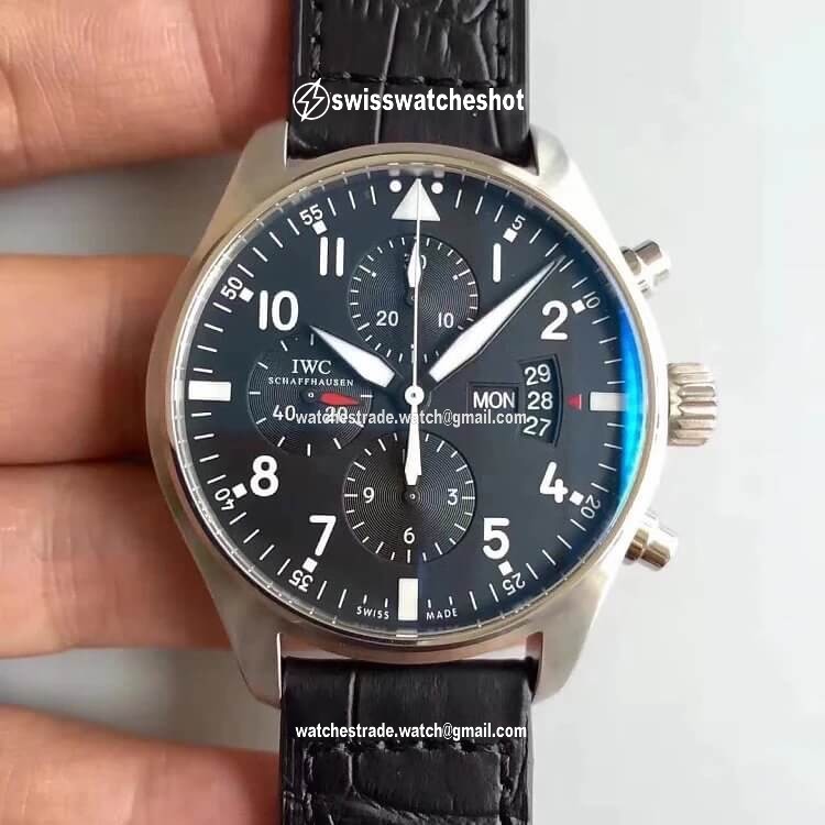 IWC Pilot IW37777 ZF Factory Black Dial IWC Pilot IW37777 ZF Factory Black Dial