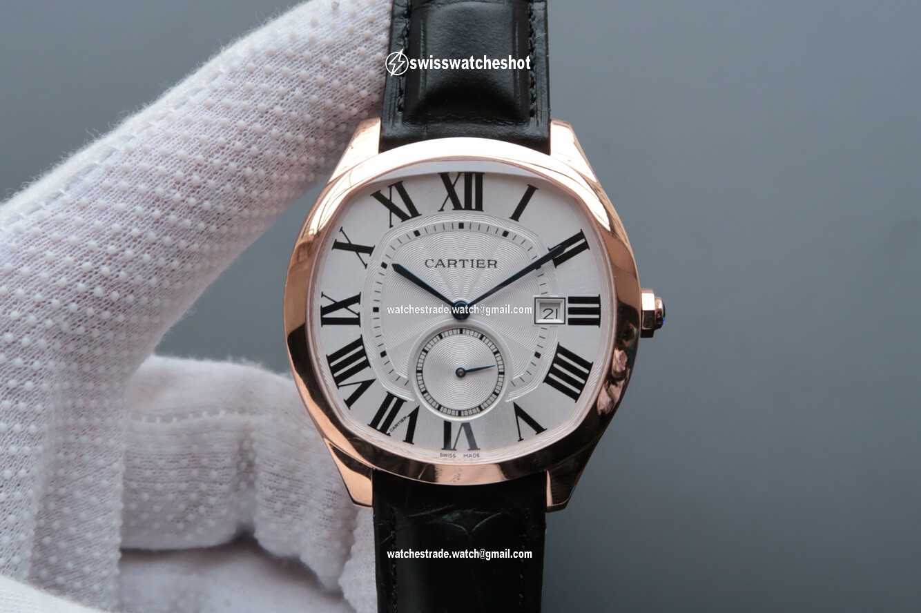 Drive De Cartier WGNM0003 V6 Factory Silver Dial Drive De Cartier WGNM0003 V6 Factory Silver Dial