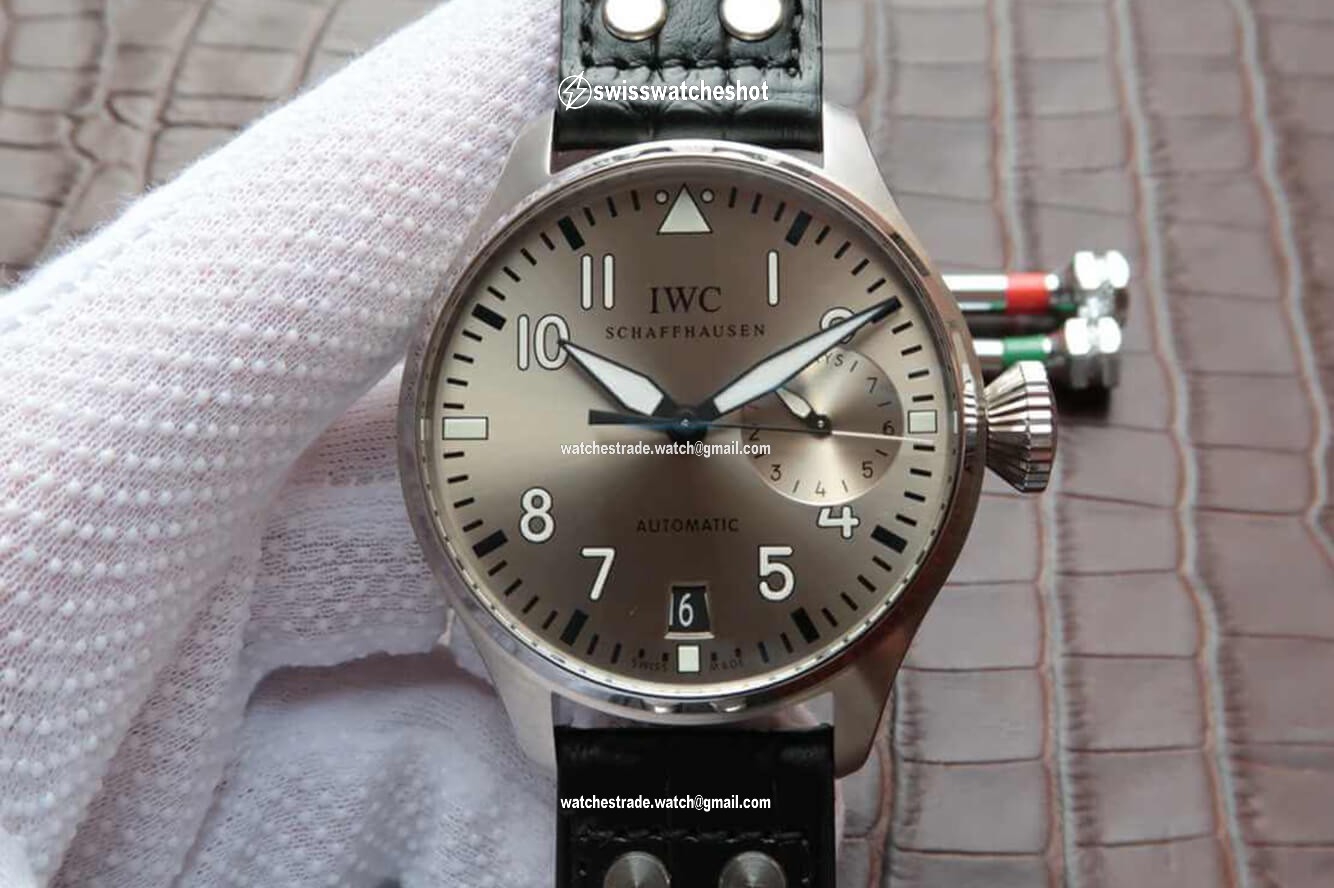 IWC Big Pilot IW500906 ZF Factory Rhodium Dial IWC Big Pilot IW500906 ZF Factory Rhodium Dial