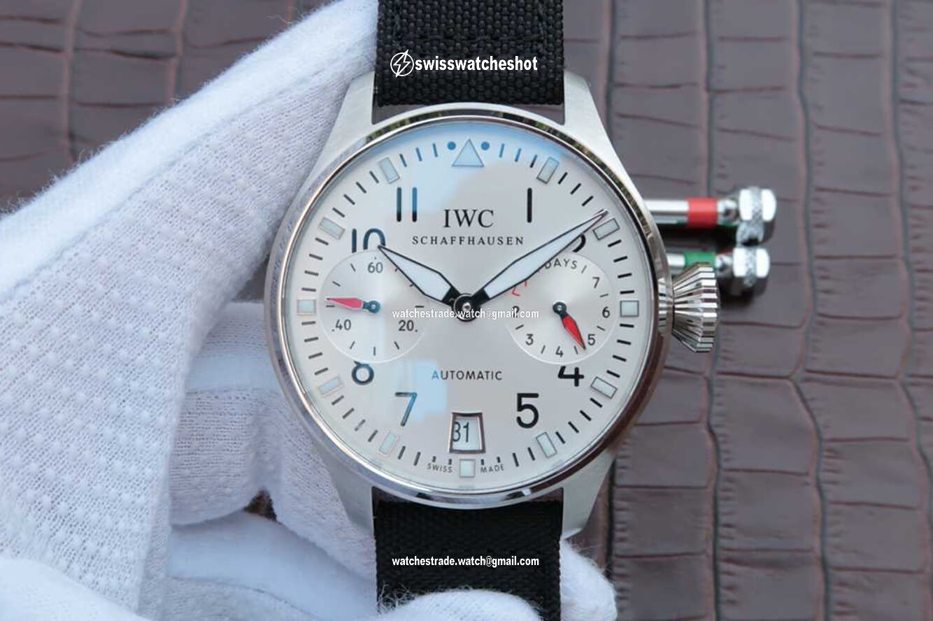 IWC Pilot 3777 Limited Edition ZF Factory White Dial IWC Pilot 3777 Limited Edition ZF Factory White Dial