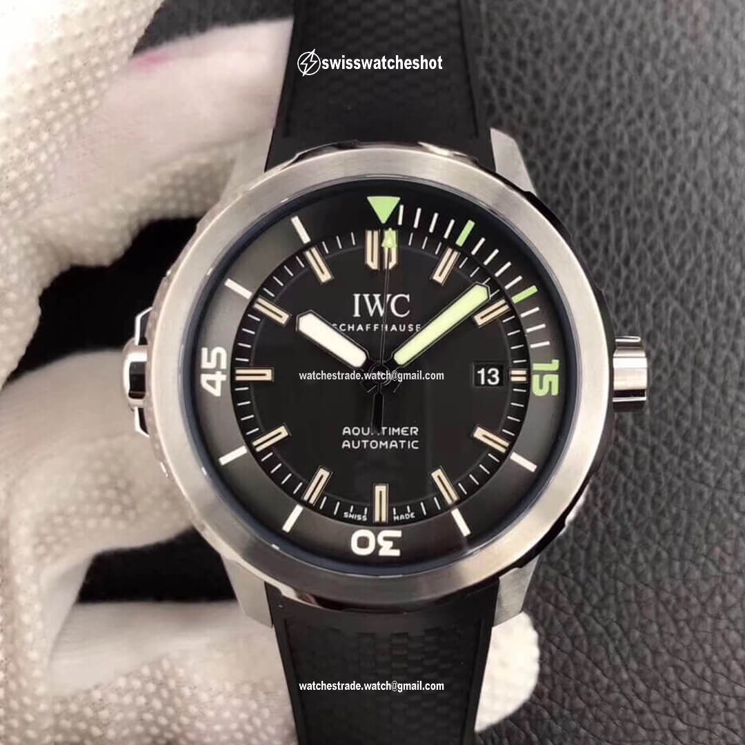 IWC Aquatimer IW329001 V6 Factory Black Dial IWC Aquatimer IW329001 V6 Factory Black Dial