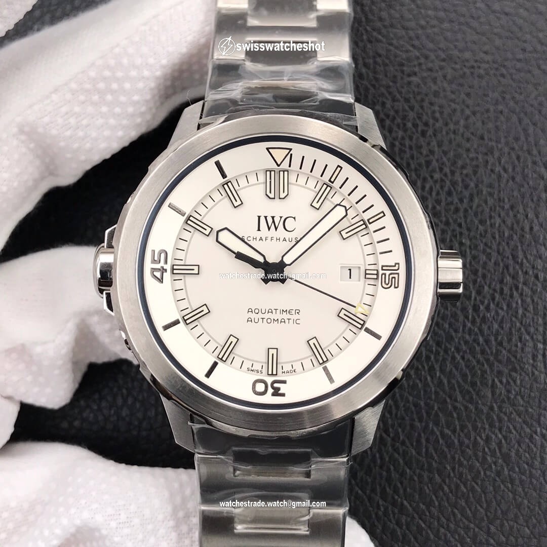IWC Aquatimer IW329004 V6 Factory Silver White Dial IWC Aquatimer IW329004 V6 Factory Silver White Dial