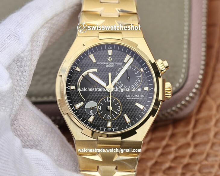 Vacheron Constantin Overseas 49150 TWA Factory Black Dial Vacheron Constantin Overseas 49150 TWA Factory Black Dial