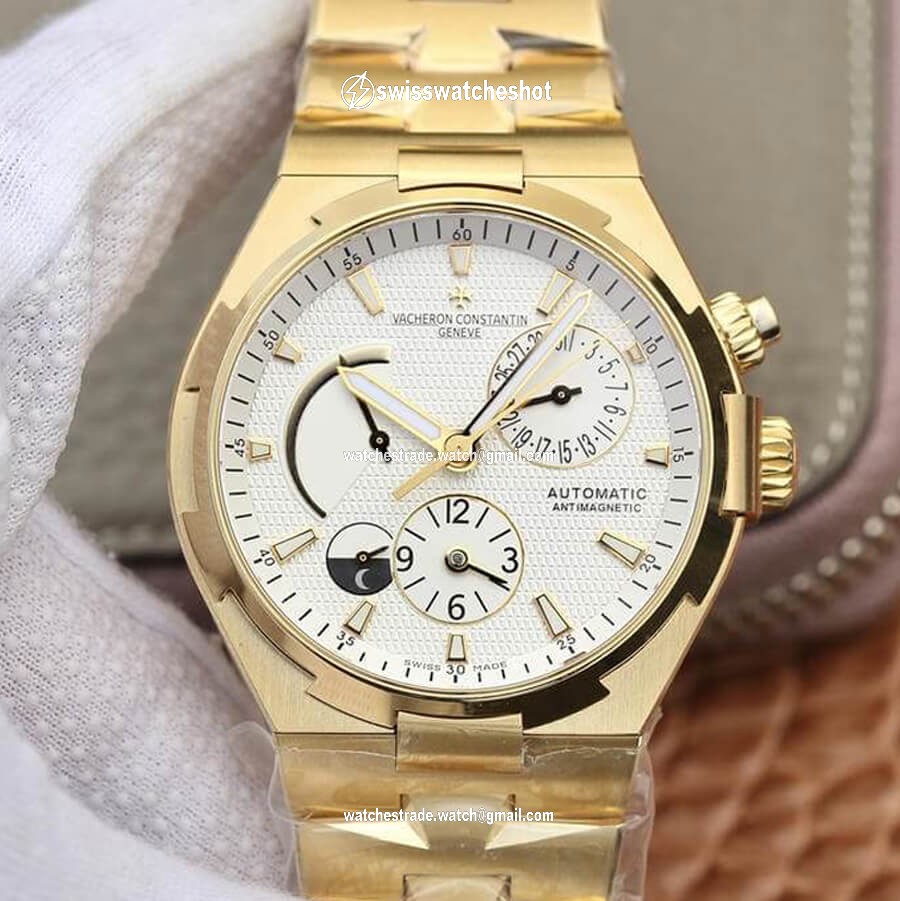 Vacheron Constantin Overseas 47450/B01J-9228 TWA Factory White Dial Vacheron Constantin Overseas 47450/B01J-9228 TWA Factory White Dial