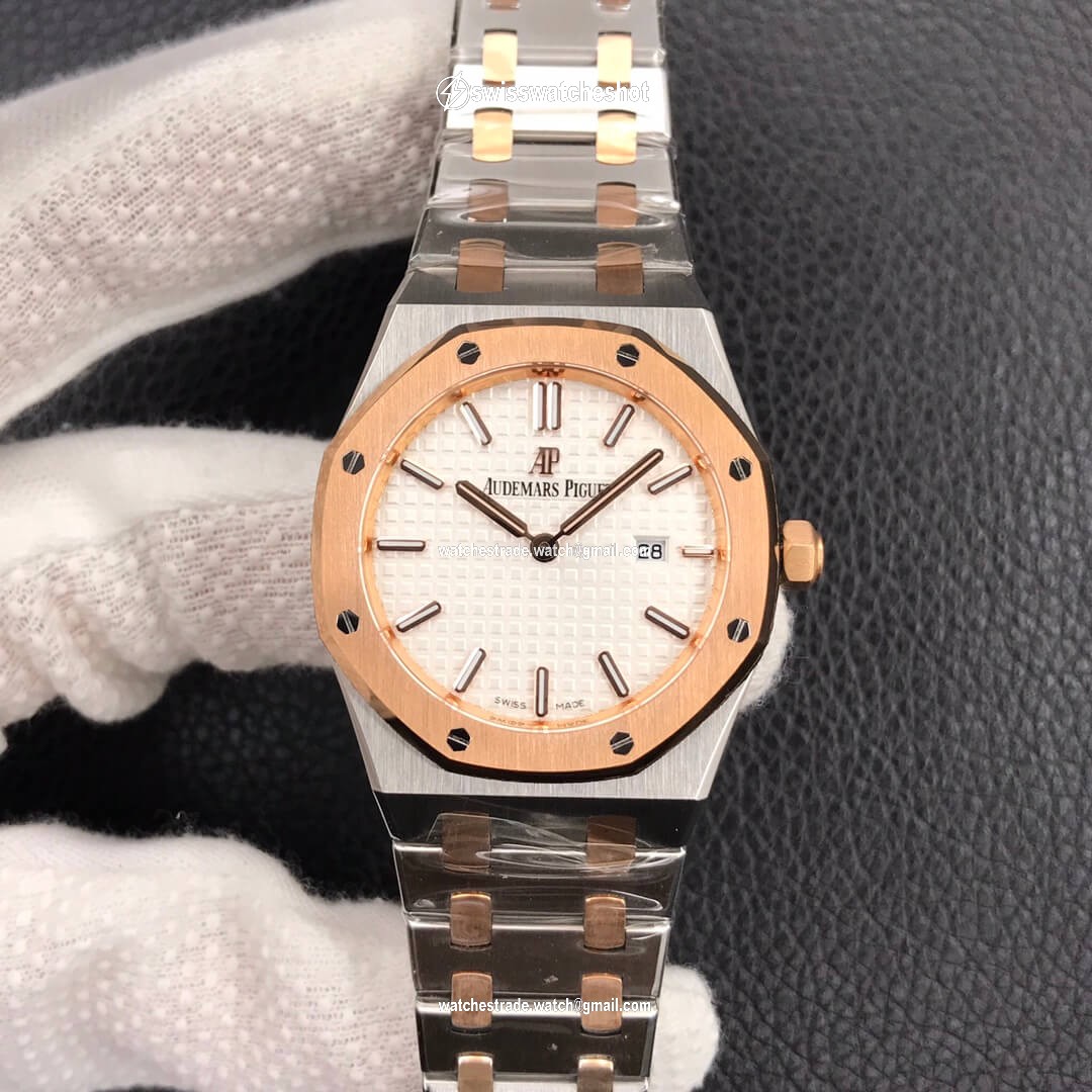 Audemars Piguet Royal Oak 67650 33MM JF Factory White Dial Audemars Piguet Royal Oak 67650 33MM JF Factory White Dial