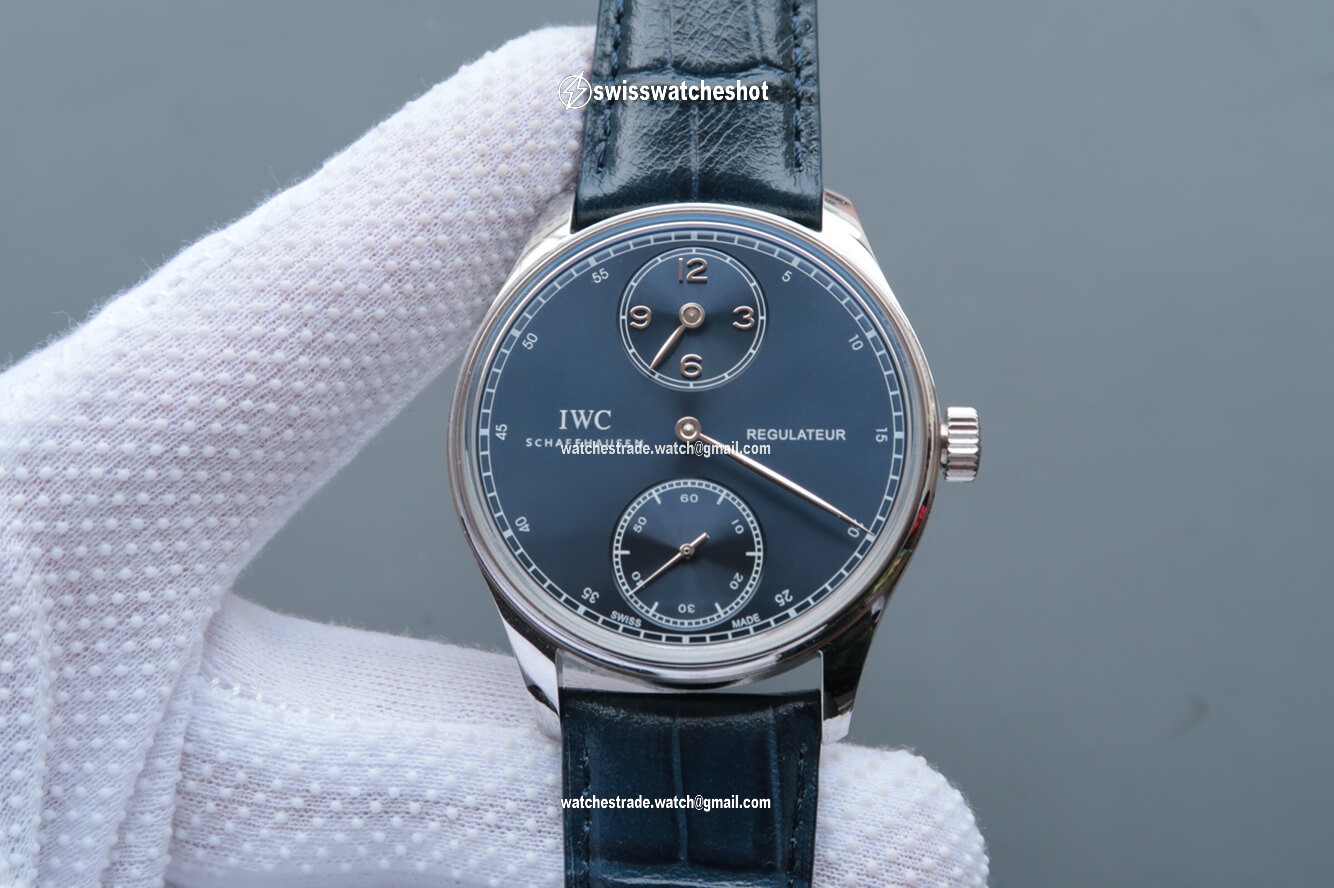 IWC Portugieser IW544401 YL Factory Blue Dial IWC Portugieser IW544401 YL Factory Blue Dial