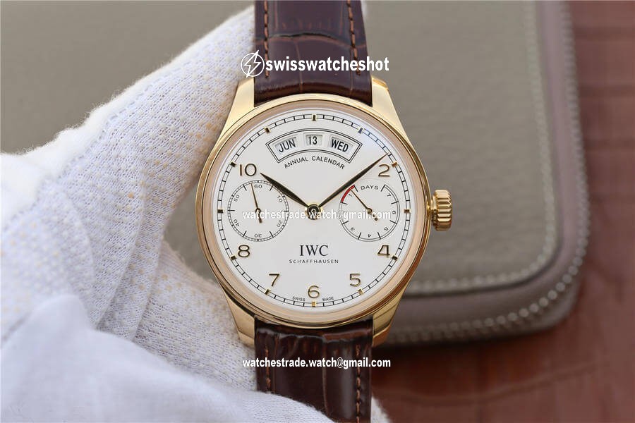 IWC Portugieser IW503502 YL Factory Gold Shell White Dial IWC Portugieser IW503502 YL Factory Gold Shell White Dial