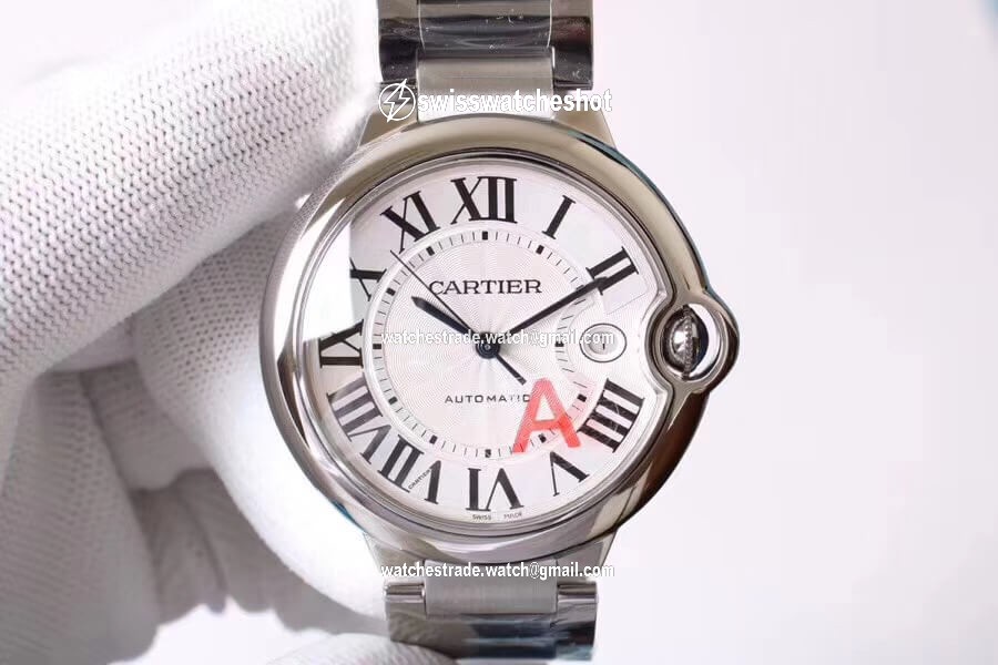Ballon Bleu De Cartier W69012Z4 V6 Factory Silver Dial Ballon Bleu De Cartier W69012Z4 V6 Factory Silver Dial