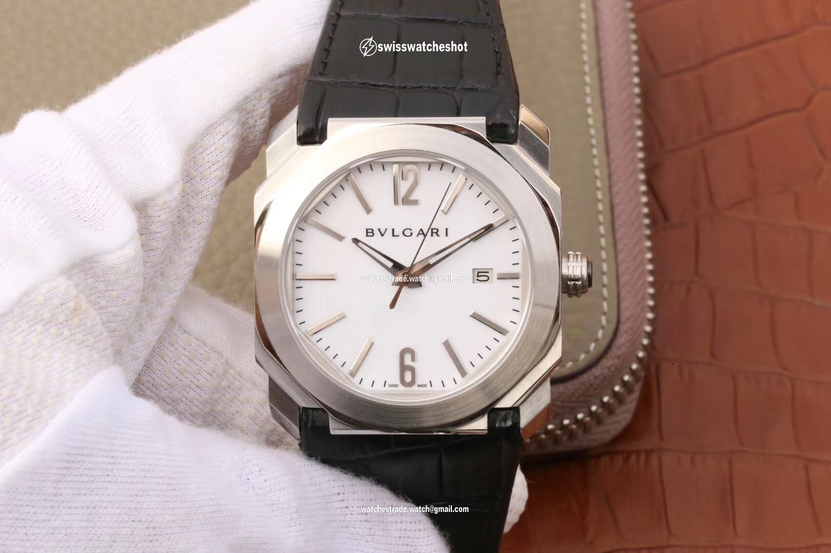 Bvlgari Octo 102779 OC41C6SLD White Dial Bvlgari Octo 102779 OC41C6SLD White Dial
