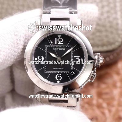 Cartier Pasha W31076M7 V9 Factory Black Dial Cartier Pasha W31076M7 V9 Factory Black Dial