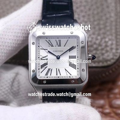 Cartier Santos Dumont WSSA0032 F1 Factory Silver Dial Cartier Santos Dumont WSSA0032 F1 Factory Silver Dial